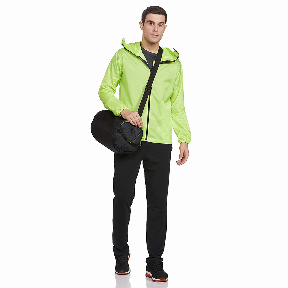 Hestic Sports Wear Summer Hiking Farm Work Rain Jacket Man PU Hooded Rainsuit Pants Outdoor Hunter Fashion Mens Raincoat
